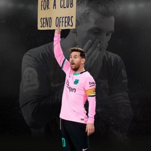 与巴萨合同到期没下家？看网络咋开失业梅西玩笑！